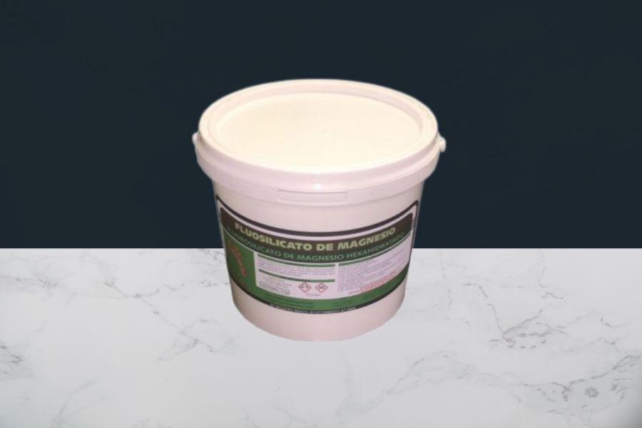 Fluorosilicato de magnesio  en forma de sal cristalina de Leopard de Comercial Lozano