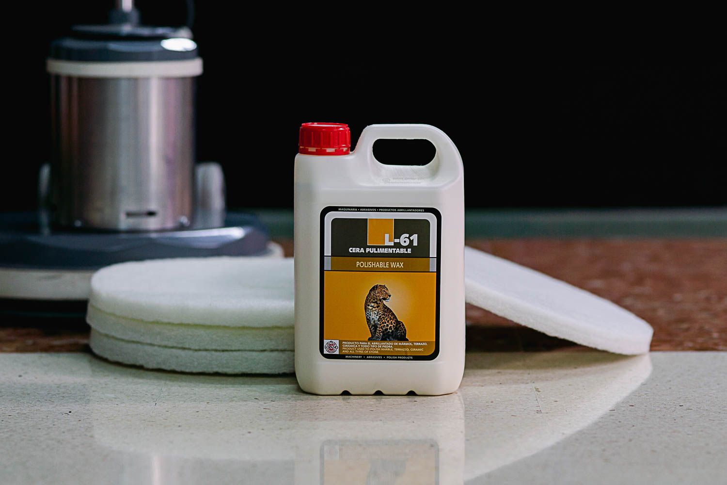 Abrillantador para suelos pulimentable Leopard-61 Comercial Lozano